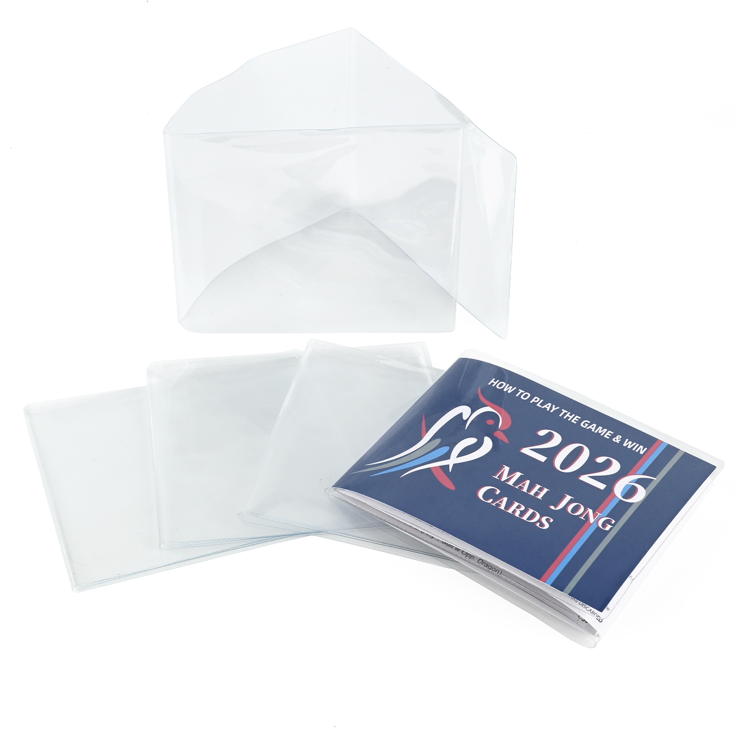 American Mahjong Rule Card Sleeves product view 2