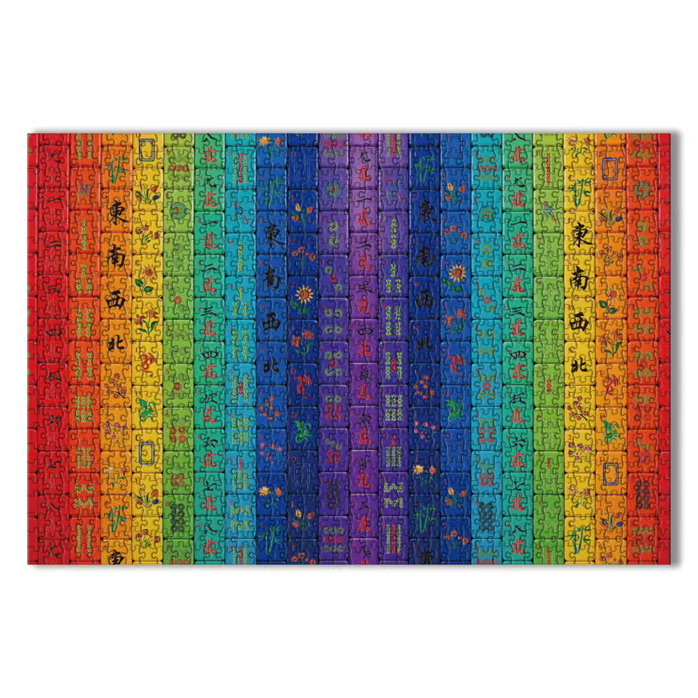 American Mahjong Jigsaw Puzzle product view 2