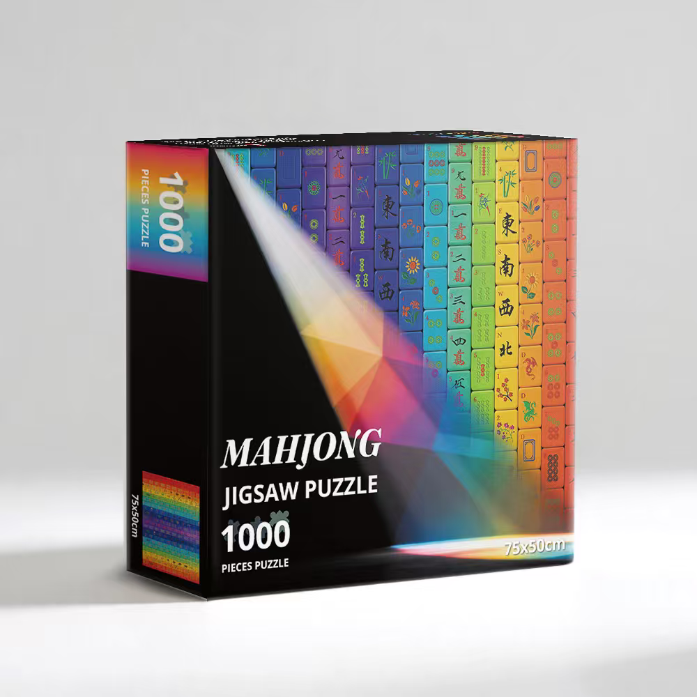 American Mahjong Jigsaw Puzzle product view 4