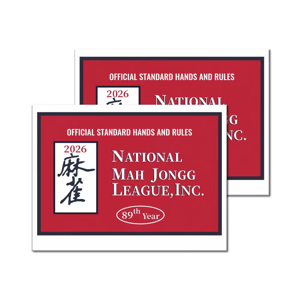 American Mahjong Rule Cards product view 5