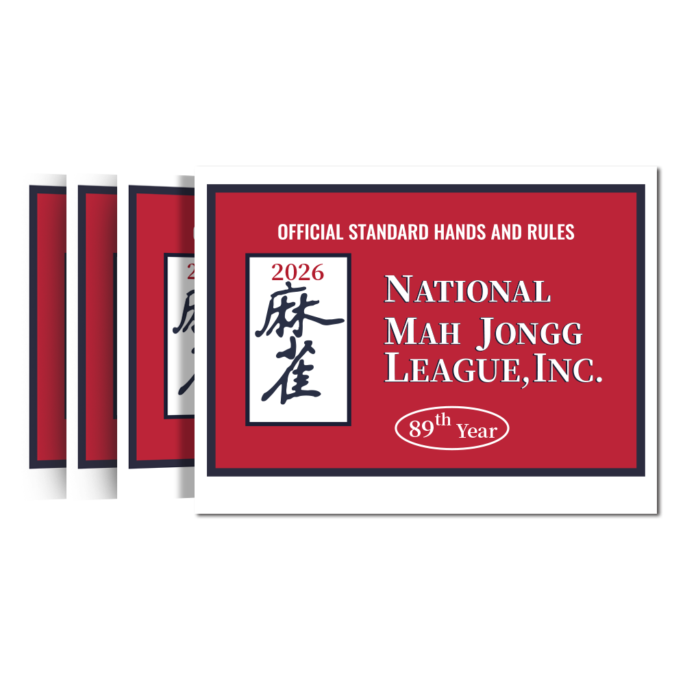 American Mahjong Rule Cards product view 6
